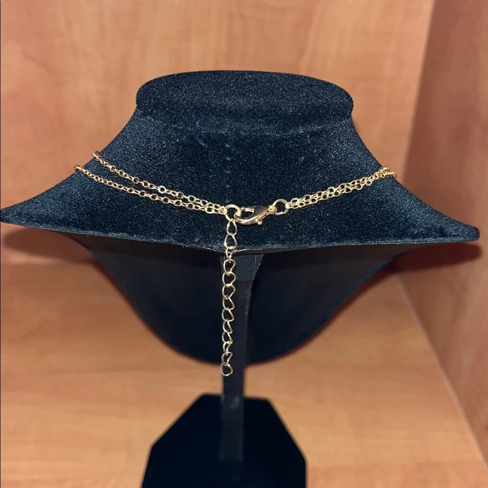 Elegant Double Necklace - Picture 3 of 3